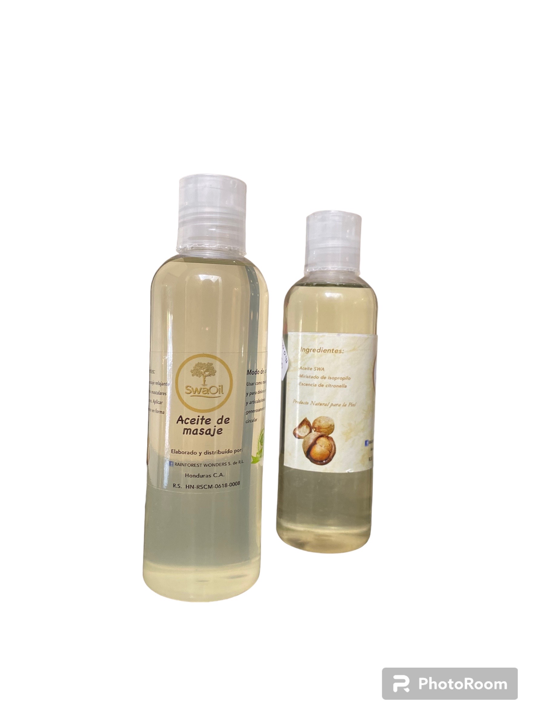 Aceites de masaje 200ml