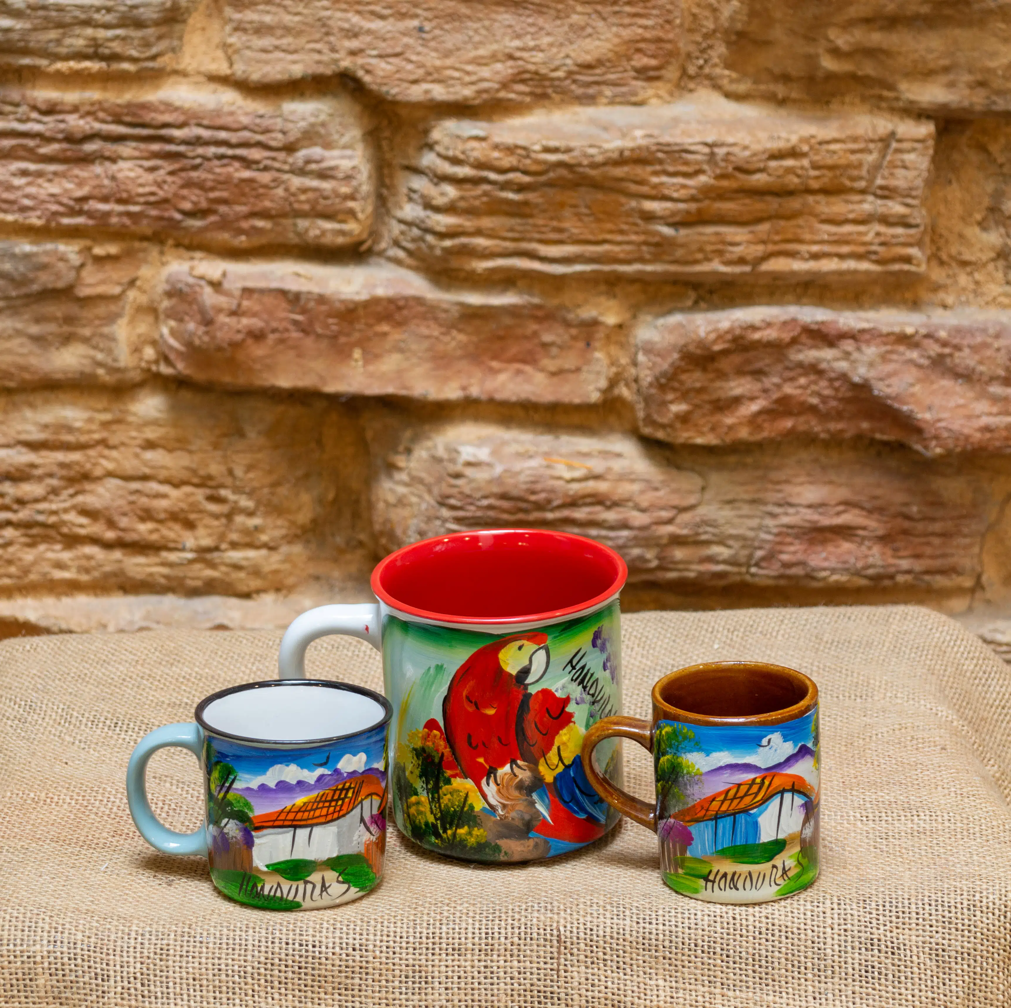 Tazas pintadas