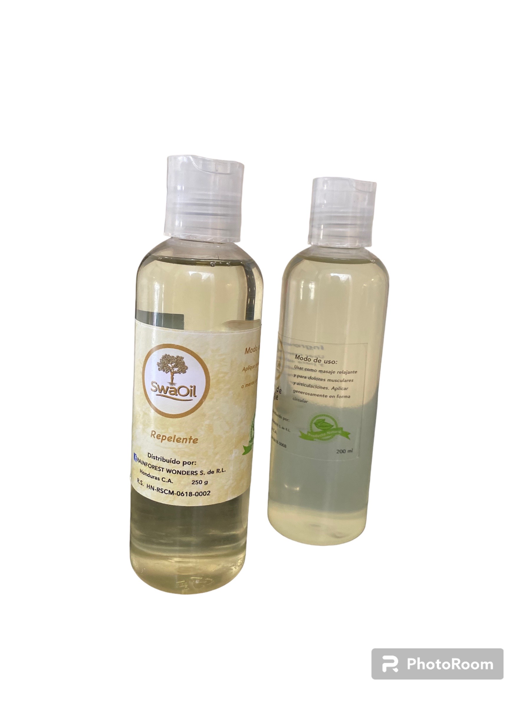 Repelente a base de aceite de Swa