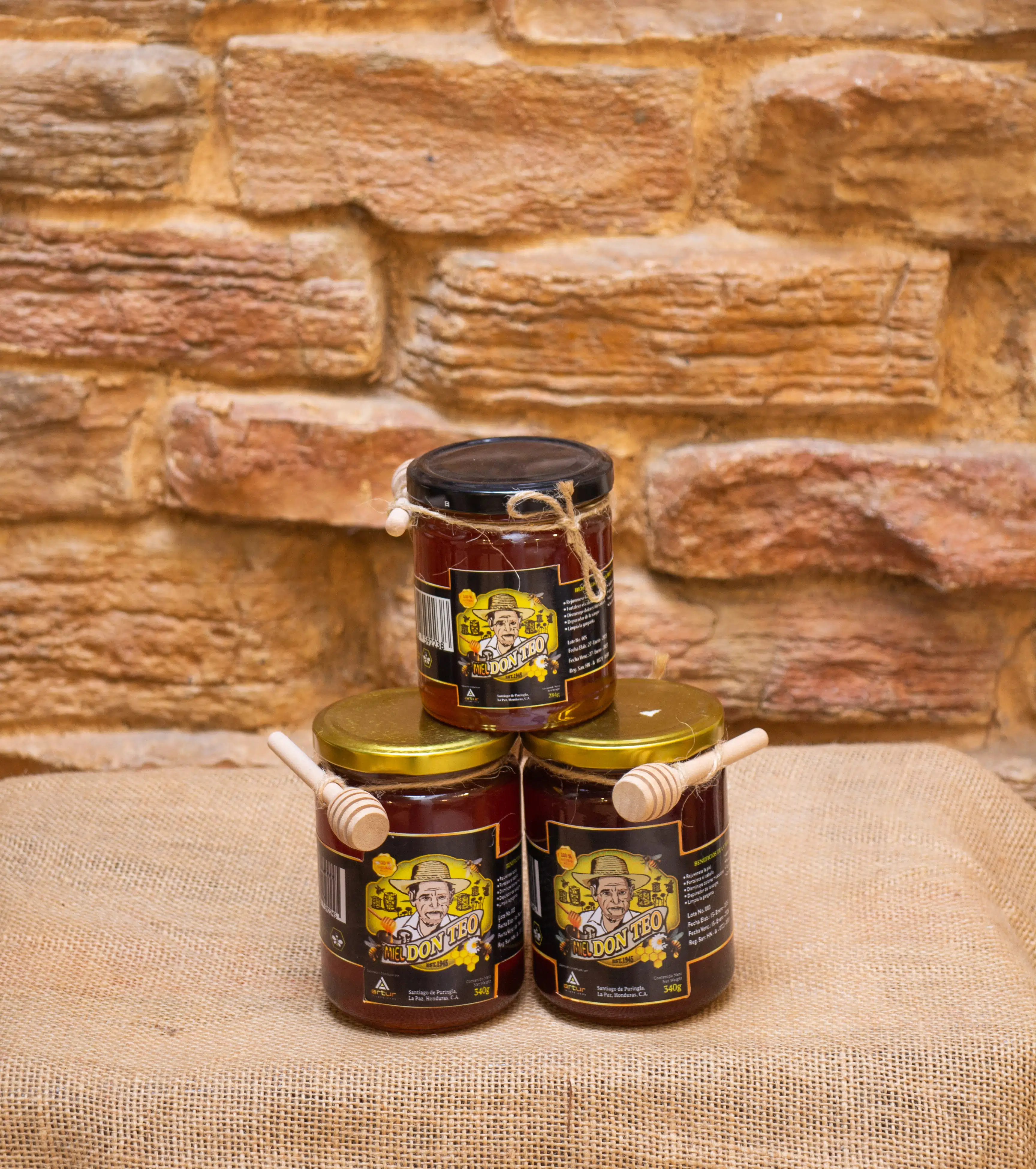 Miel de Abejas cafe don teo